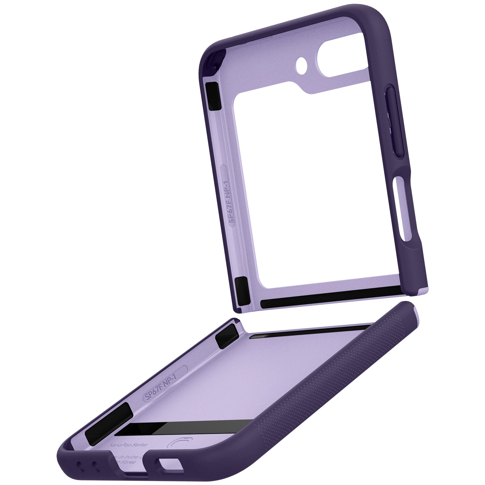 Galaxy Z Flip 5 Case Nano Pop - Caseology.com Official Site Grape Purple / in Stock