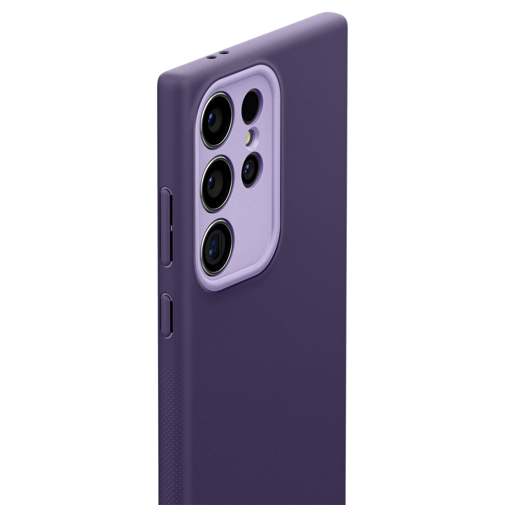 Galaxy S24 Ultra Silicone Case - Violet —