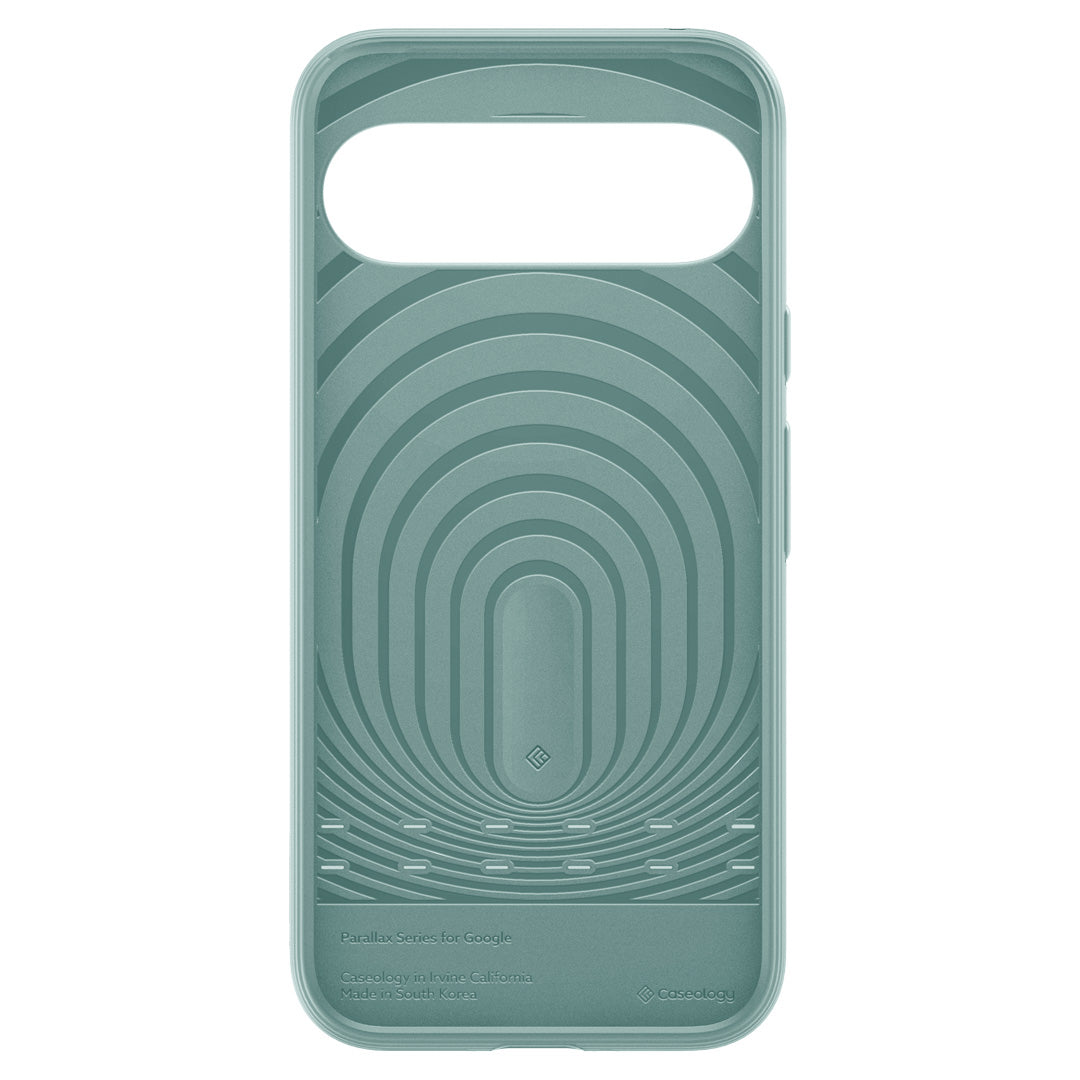 ACS07741 - Pixel 9 Pro XL Case Parallax in Sage Green showing the inner case