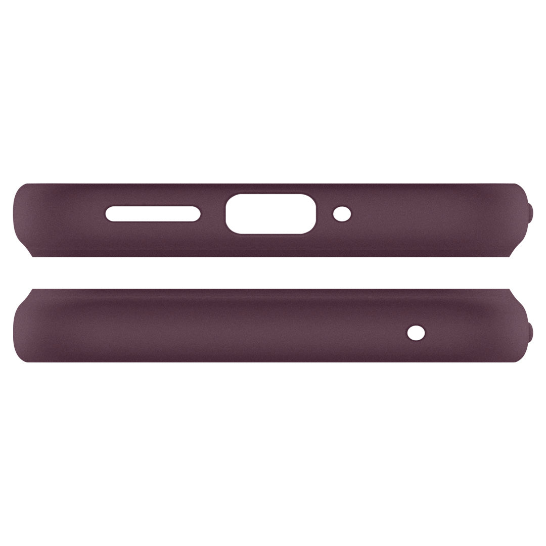 ACS07744 - Pixel 9 Pro XL Case Nano Pop in Burgundy Bean showing the top and bottom