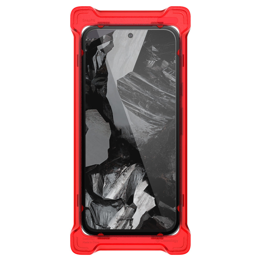 AGL07575 - Google Pixel Pixel 8a Snap Fit Screen Protector showing the front with tray