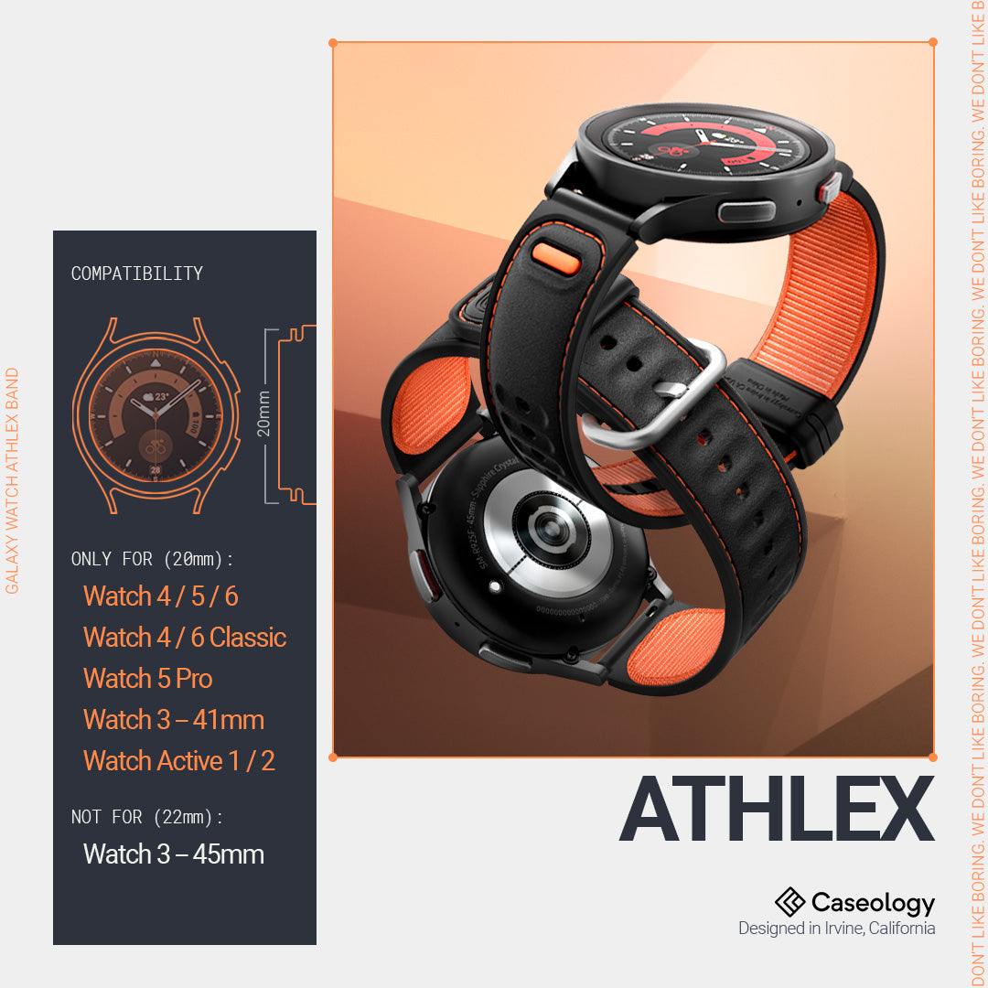 Galaxy Watch Series Athlex Band - Caseology.com Official Site