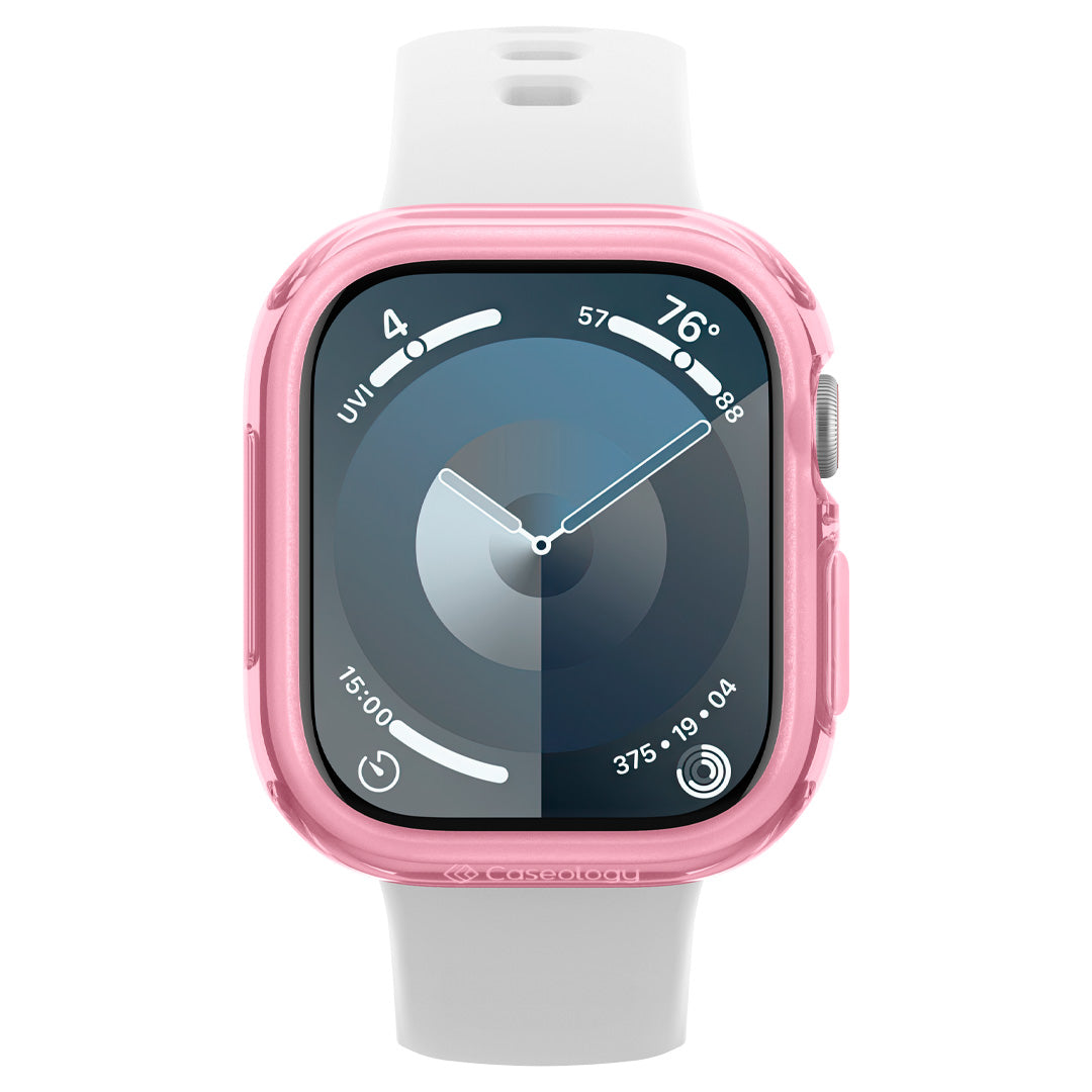 ACS08614 - Apple Watch 10 Capella in Pink showing the front of the case