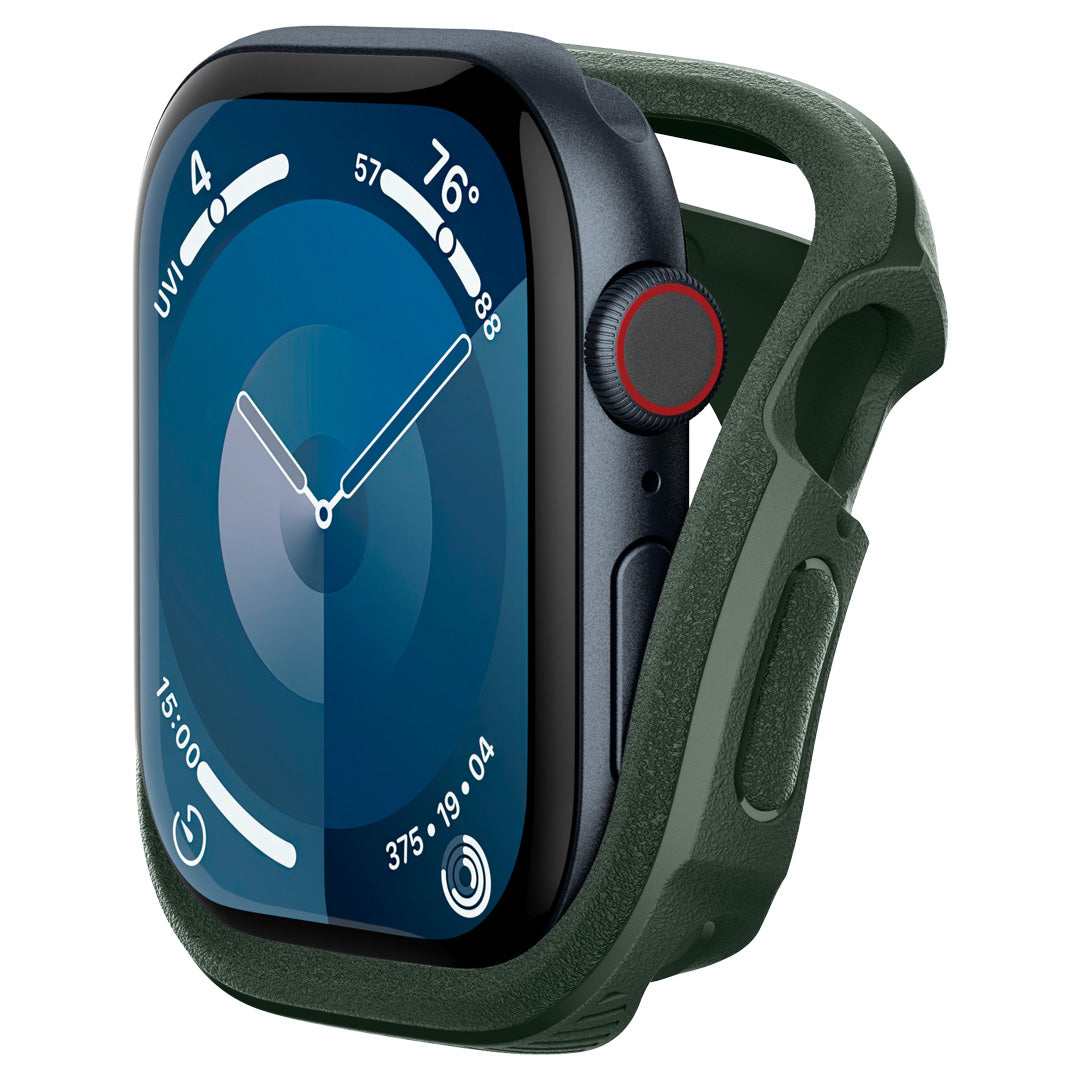 ACS08596 - Apple Watch 10 Vault in Green showing the flexibility of the case