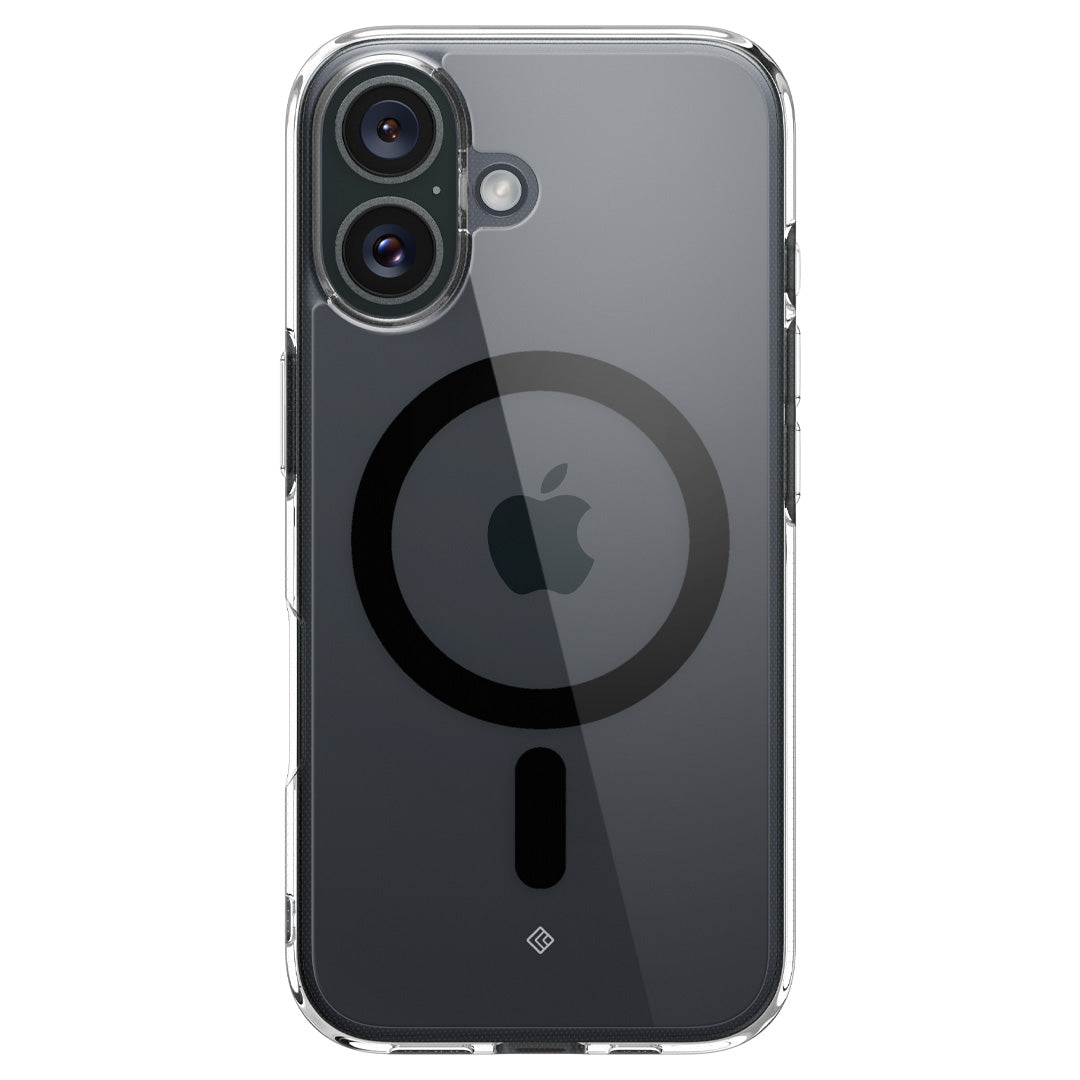 ACS08240 - iPhone 16 Capella Mag in Clear Black showing the back of the case