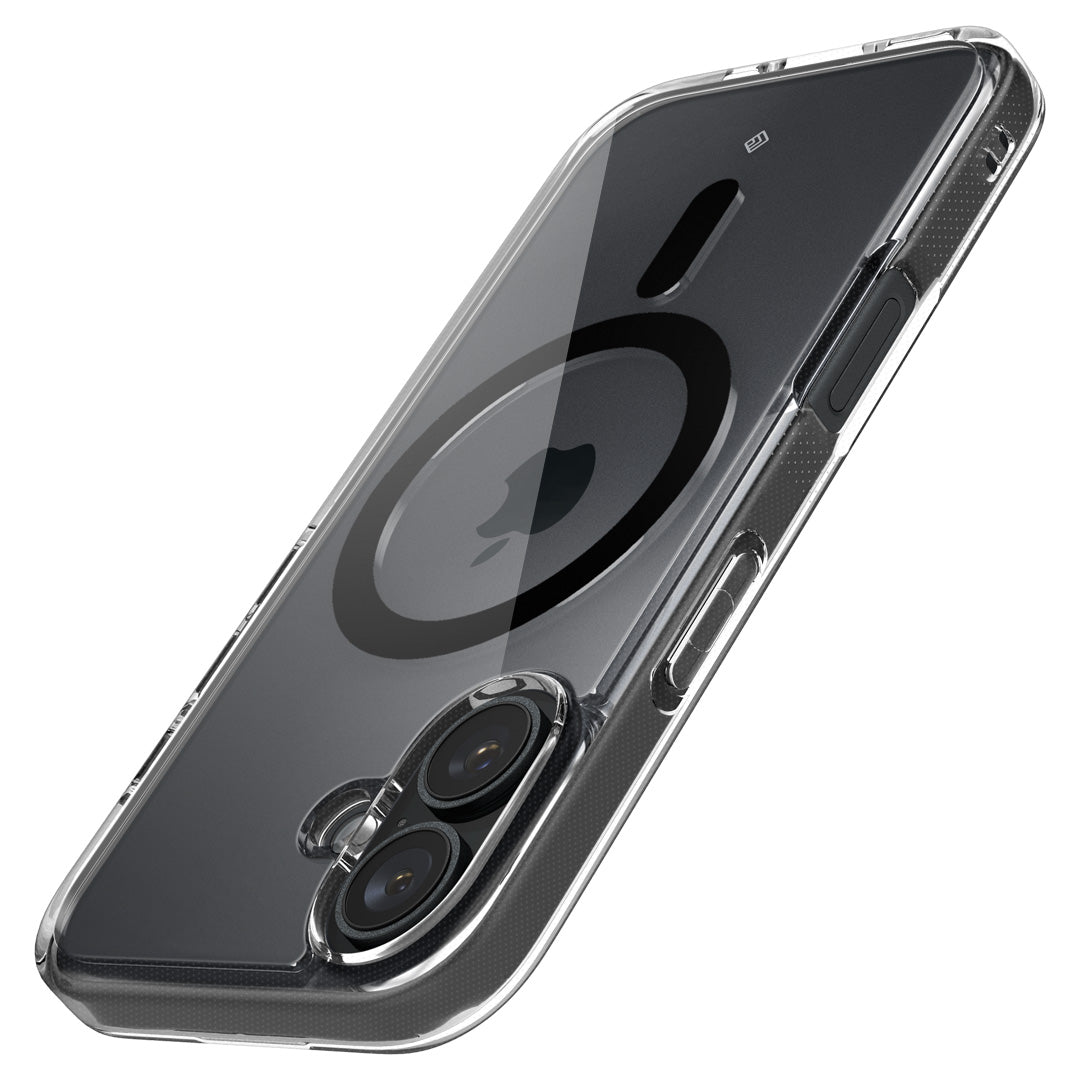 ACS08240 - iPhone 16 Capella Mag in Clear Black showing the back of the case