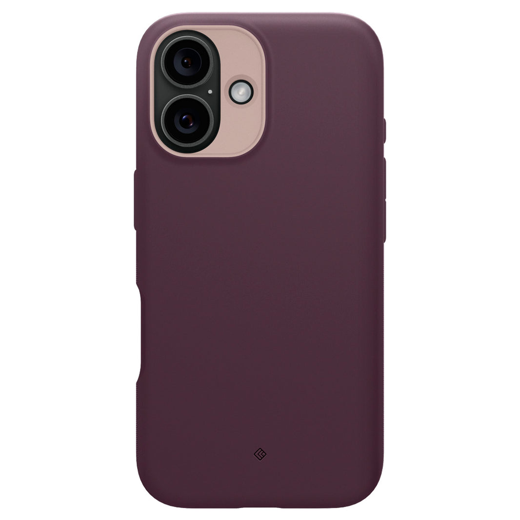 ACS08237 - iPhone 15 Nano Pop Mag Burgundy showing the back of the case