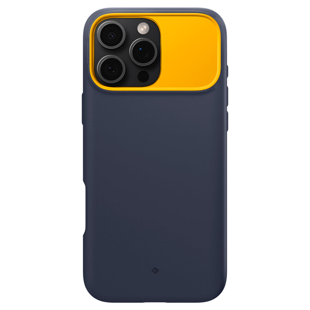 ACS08056 - iPhone 16 Pro Max NanoPop Kickstand in Navy showing the back of the case