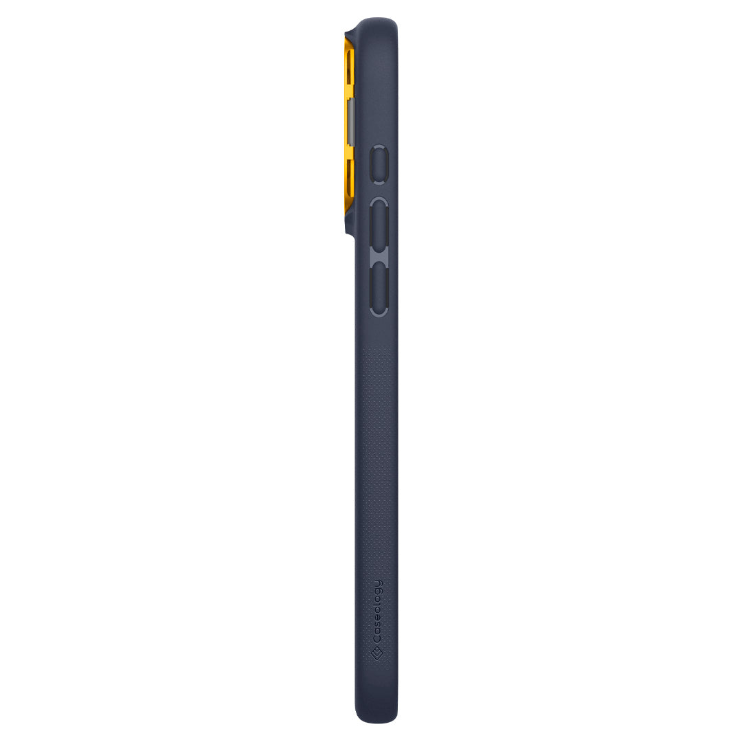 ACS08056 - iPhone 16 Pro Max NanoPop Kickstand in Navy showing the side of the case