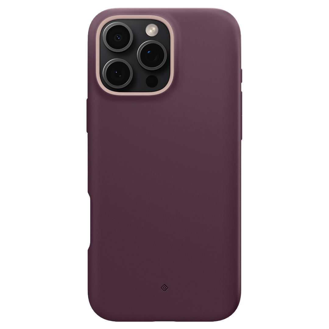 ACS08174 - iPhone 16 Pro Max NanoPop Mag in Burgundy showing the back of the case