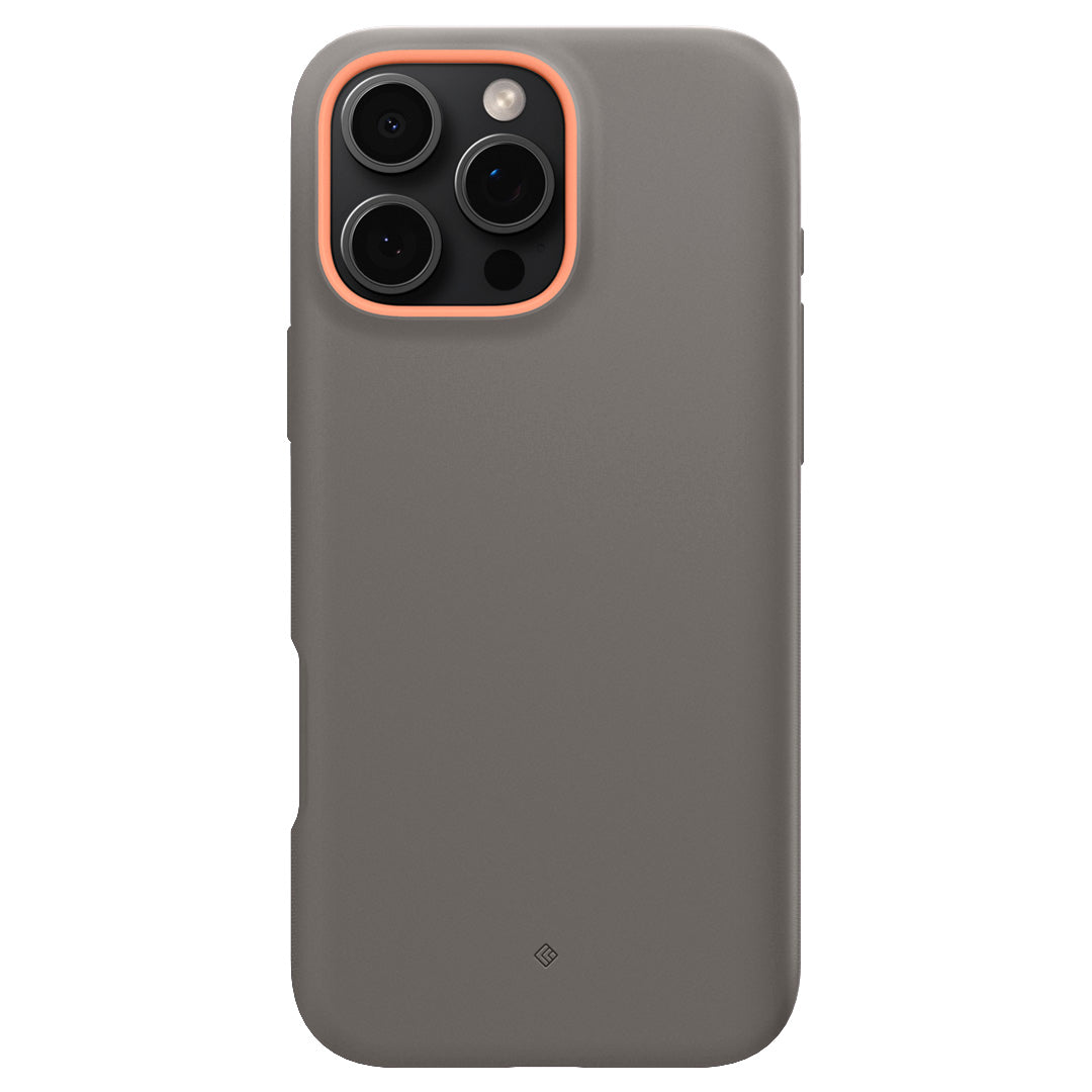 ACS08173 - iPhone 16 Pro Max NanoPop Mag in Grey showing the back of the case