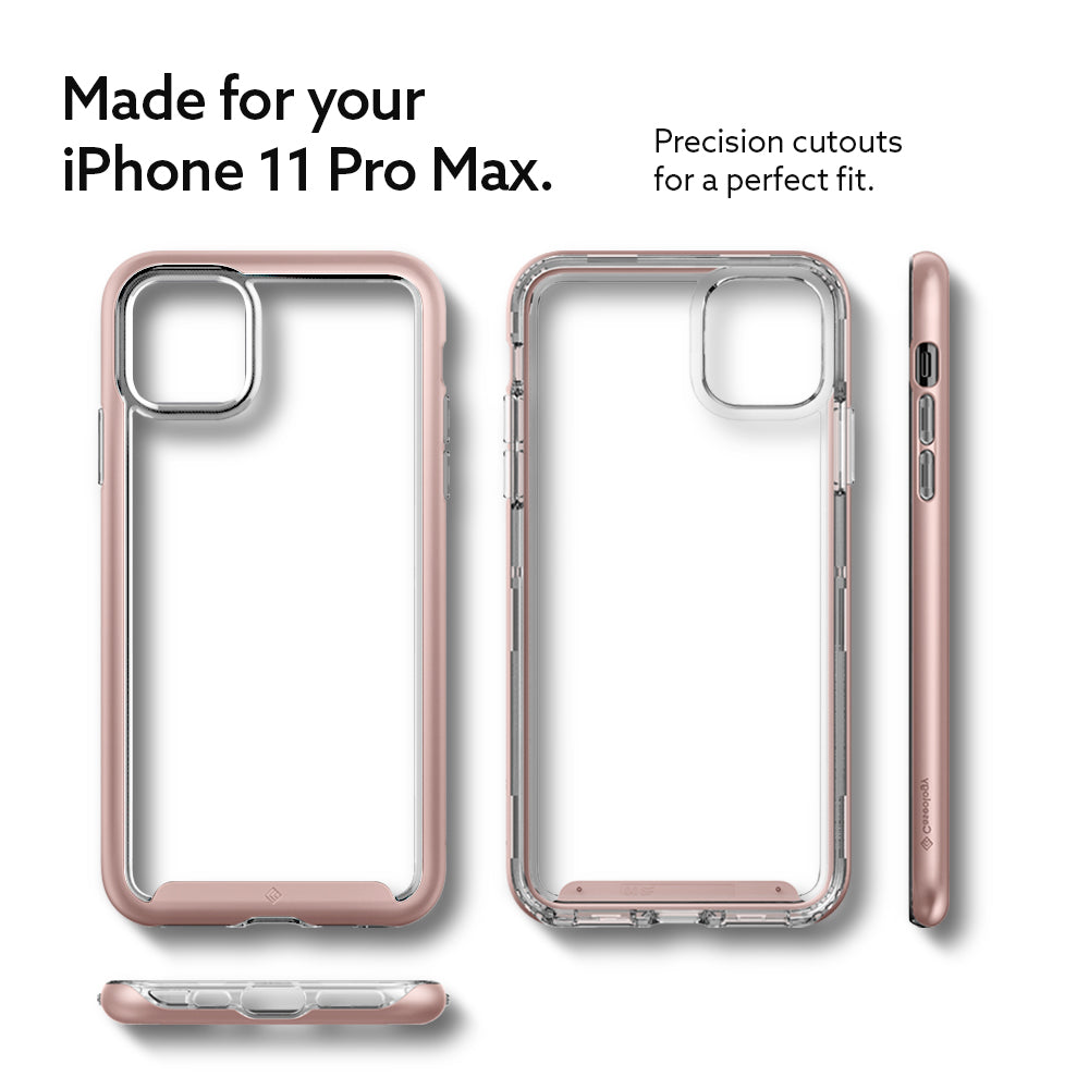 Caseology  iPhone 11 Pro Max Case Solid Flex Crystal