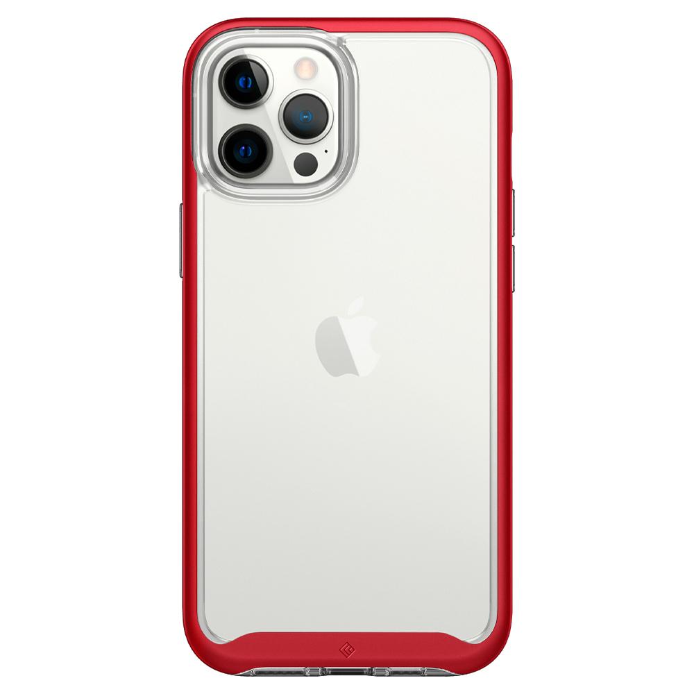 ACS01629 - iPhone 12 Pro Max Case Skyfall in Red showing the back