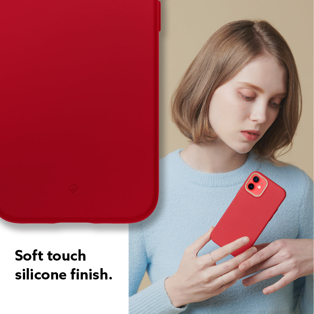 Carcasa de silicona con MagSafe para el iPhone 14 Plus - (PRODUCT)RED -  Apple (CL)