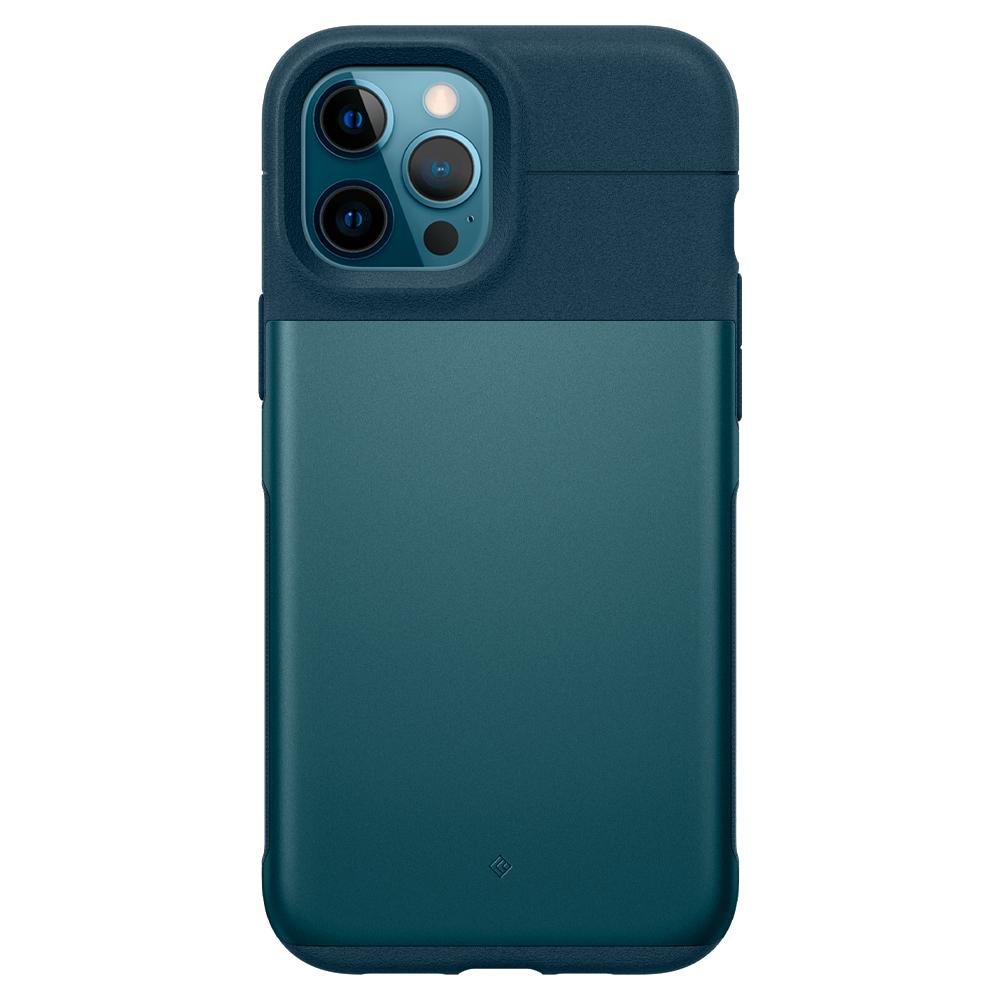 ACS01917 - iPhone 12 Pro Max Case Legion in Stone Green showing the back