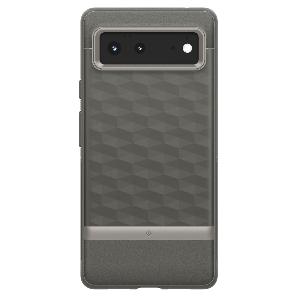 ACS03447 - Google Pixel 6 Case Parallax in Ash Gray showing the back