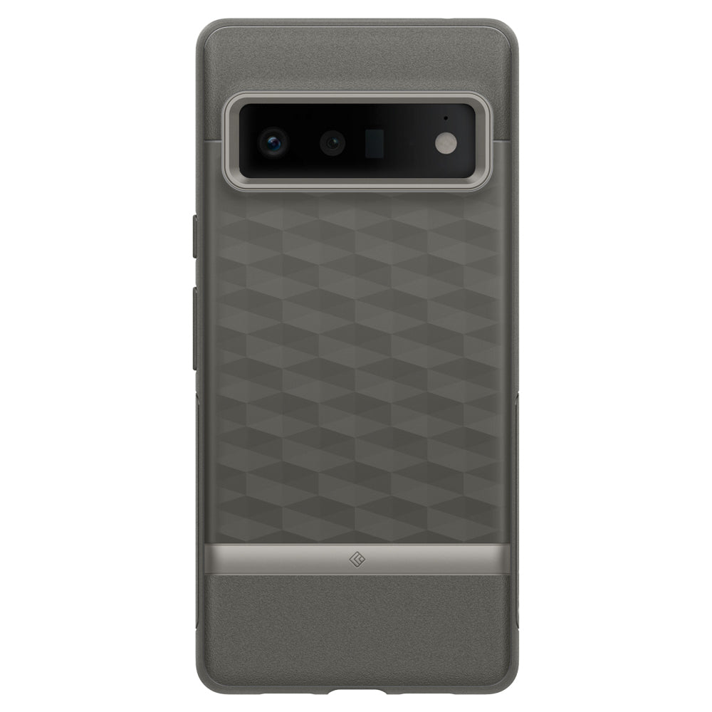 ACS03466 - Google Pixel 6 Pro Case Parallax in Ash Gray showing the back