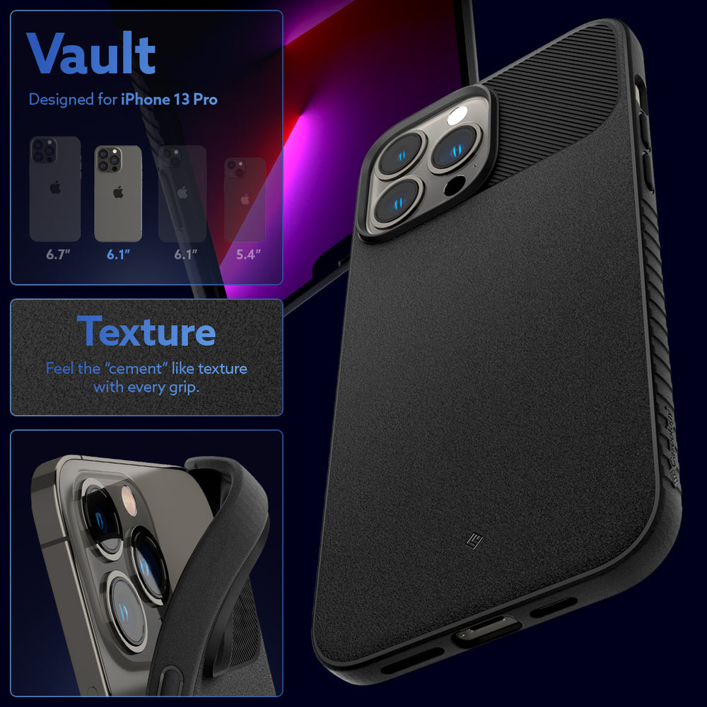 Caseology | iPhone 13 Pro Case Vault | Built to Be Tough.