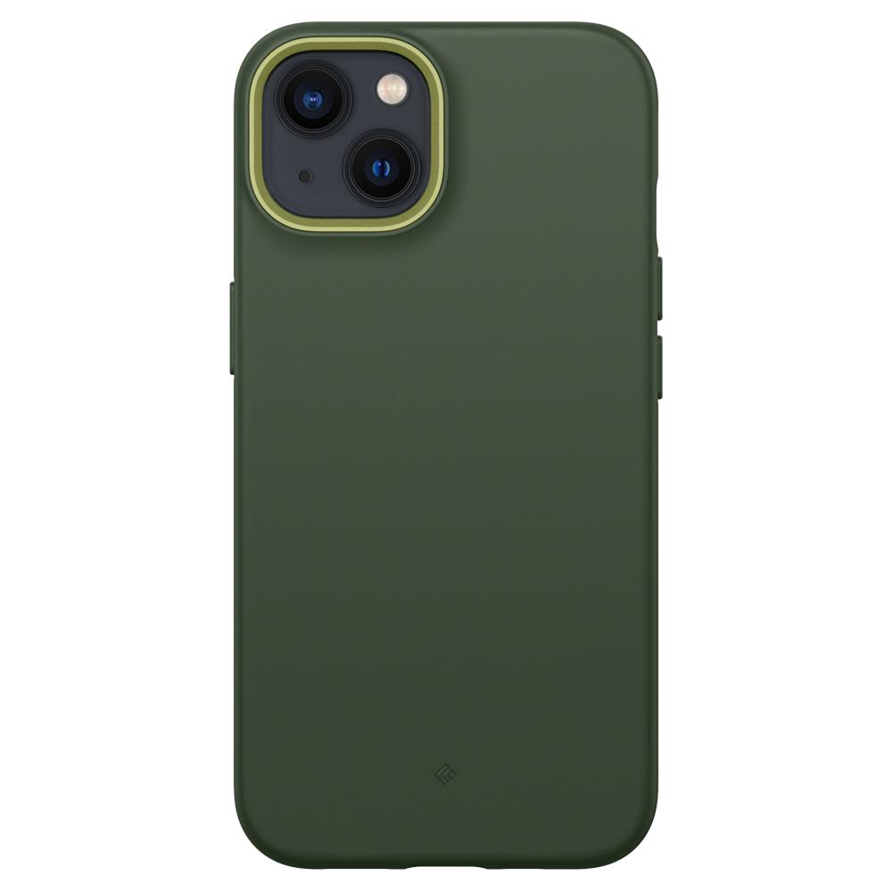 ACS03575 - iPhone 13 Case Nano in Avo Green showing the back