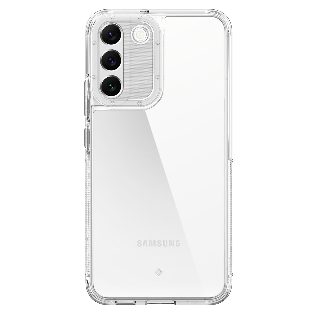 ACS04005 - Samsung Galaxy S22 Case Skyfall in Royal Clear showing the back