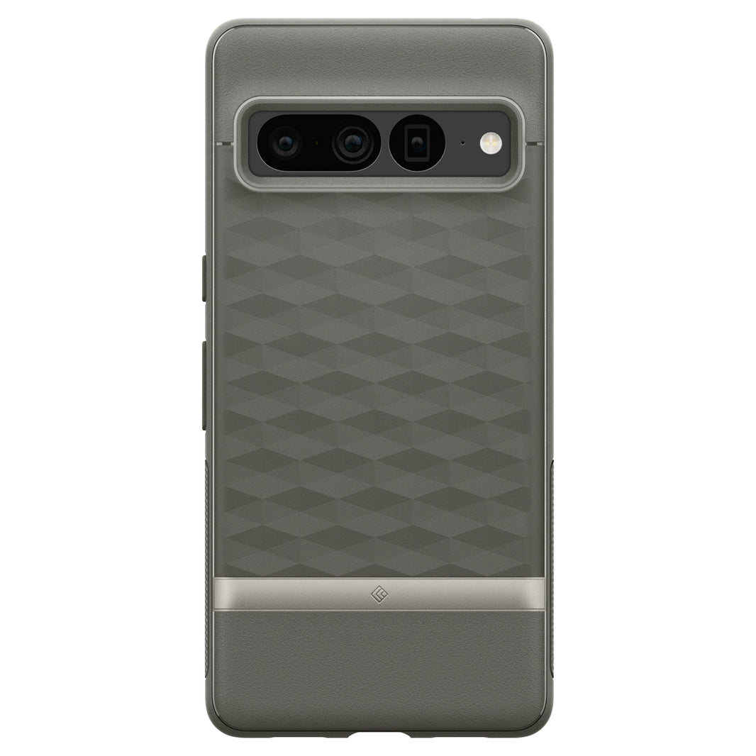 ACS04743 - Google Pixel 7 Pro Case Parallax in Ash Gray showing the back