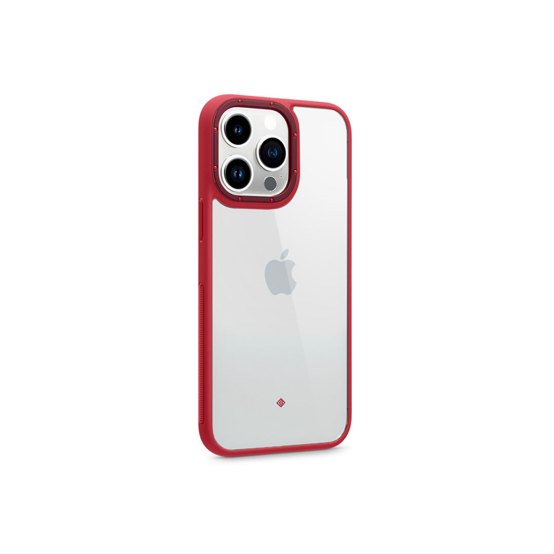 Coque iPhone 13 Mini TPU Compatible MagSafe-Rouge