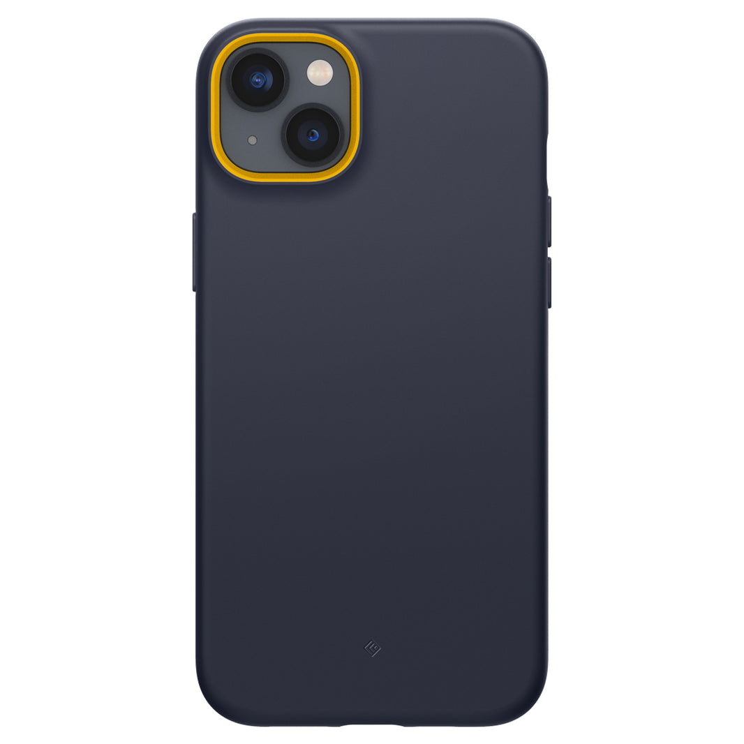 ACS04935 - iPhone 14 Plus Case Nano Pop Mag in Blueberry Navy showing the back