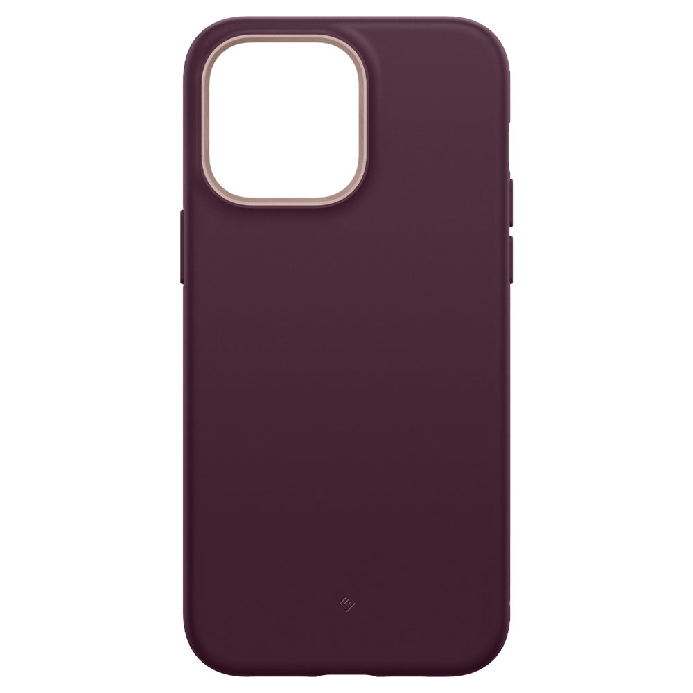 Caseology Nano Pop Silicone Case Compatible with Samsung Galaxy S22 Ultra Case 5G 2022 - Burgundy Bean