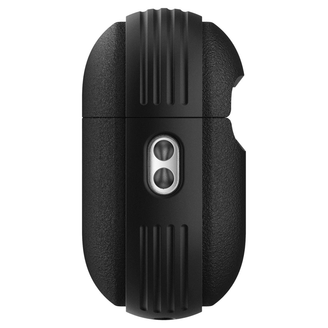 ACS05423 - Airpods Pro (2nd generation) Vault in Matte Black showing the side