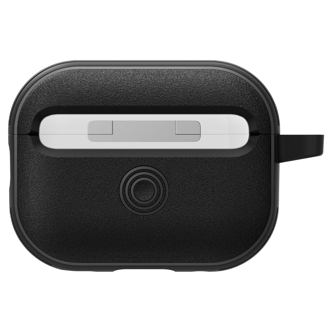 ACS05423 - Airpods Pro (2nd generation) Vault in Matte Black showing the back