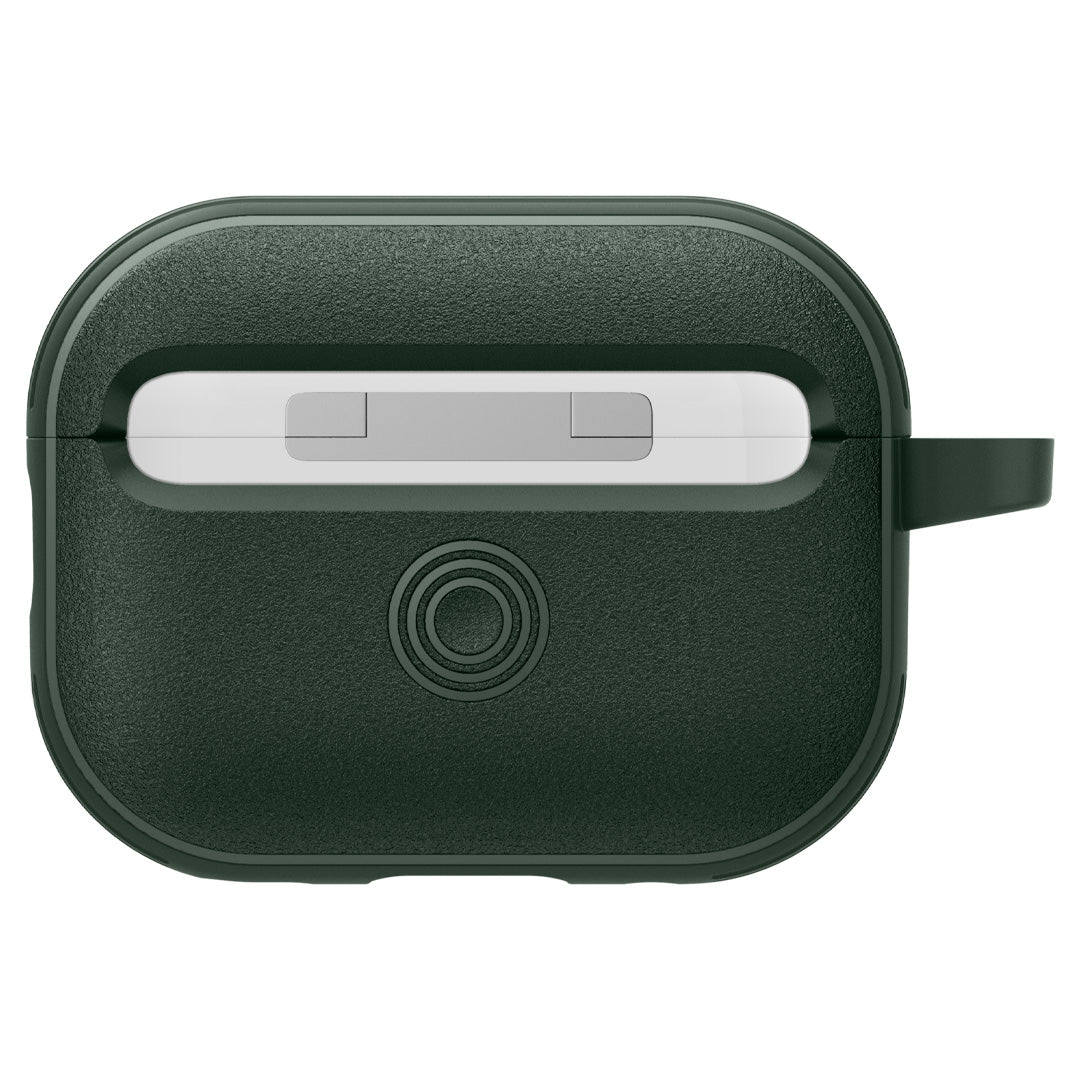 ACS05424 - Airpods Pro (2nd generation) Vault in Midnight Green showing the back