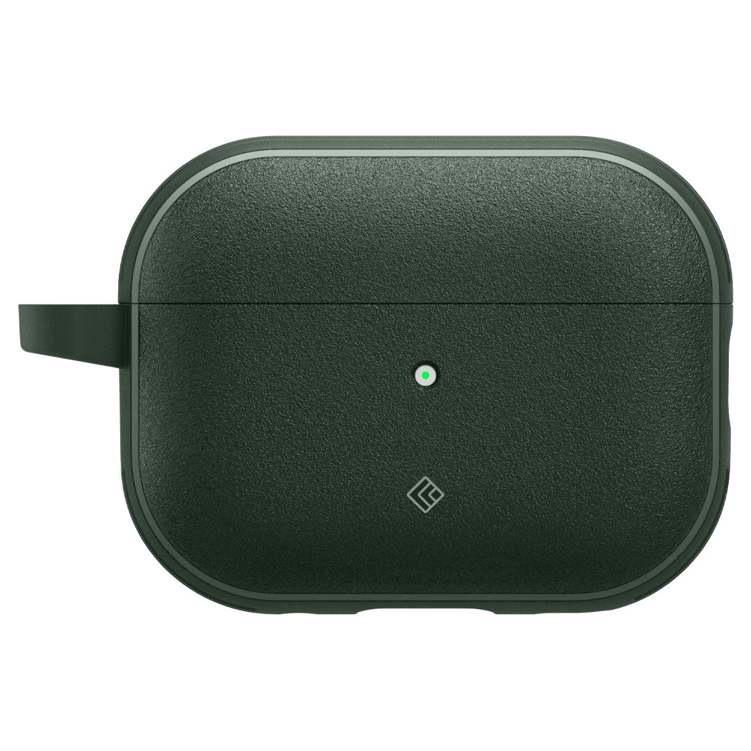 ACS05424 - Airpods Pro (2nd generation) Vault in Midnight Green showing the front