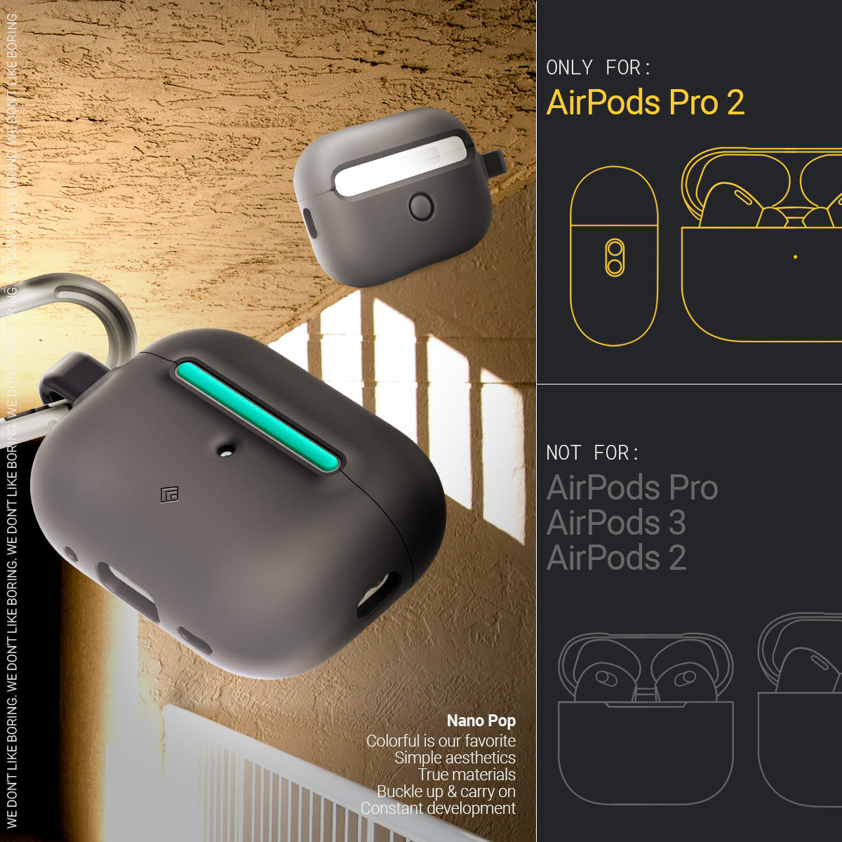 AirPods Pro 2 Case Nano Pop - Caseology.com Official Site