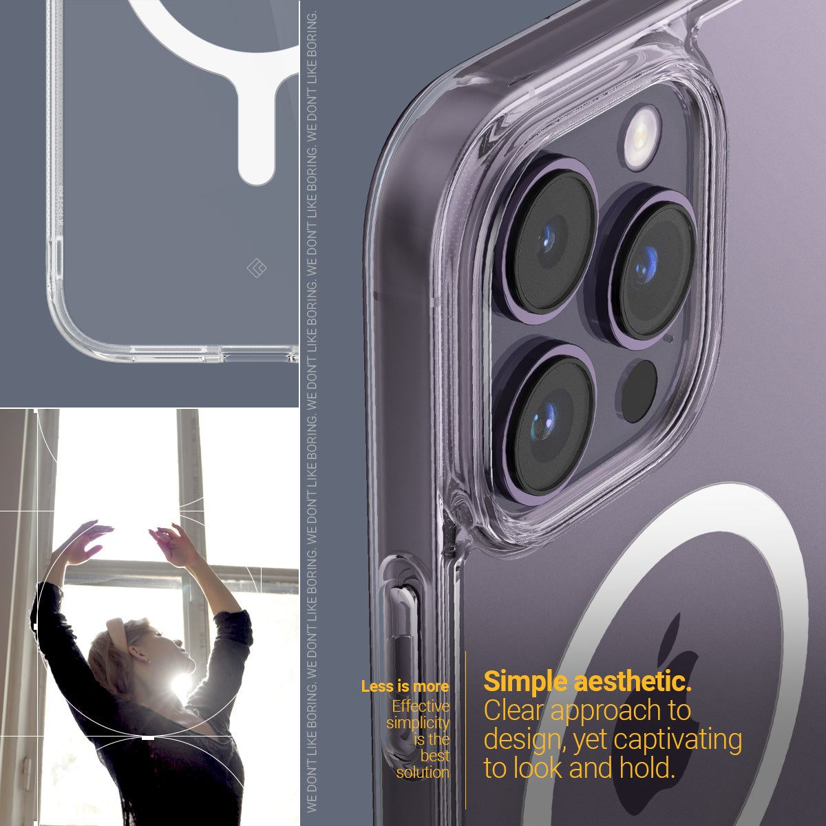 Caseology | Ultra-clear MagSafe Case for iPhone 14 Pro Max